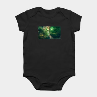 The Wormhole Baby Bodysuit